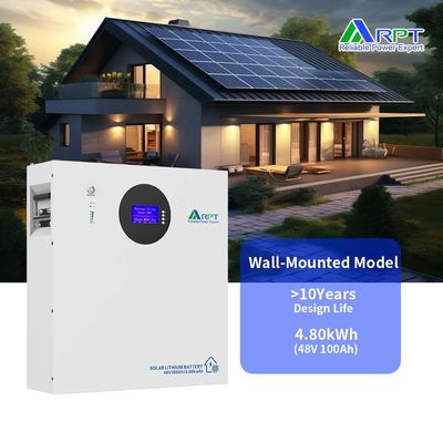 2560Wh 100ah 24v batterie au lithium 50Ah-200Ah batterie au plomb pour stockage solaire