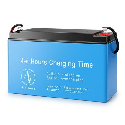Un bon prix. 4-6 heures de temps de charge et protection intégrée contre la surcharge Remplacement au plomb pour -20°C à 60°C en ligne