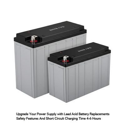 Un bon prix. Améliorez votre alimentation électrique avec des batteries au plomb et à l' acide Remplacement des batteries Fonctionnalités de sécurité et temps de charge de court-circuit 4-6 heures en ligne